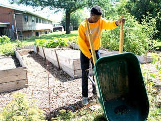 Gardening at RTHS