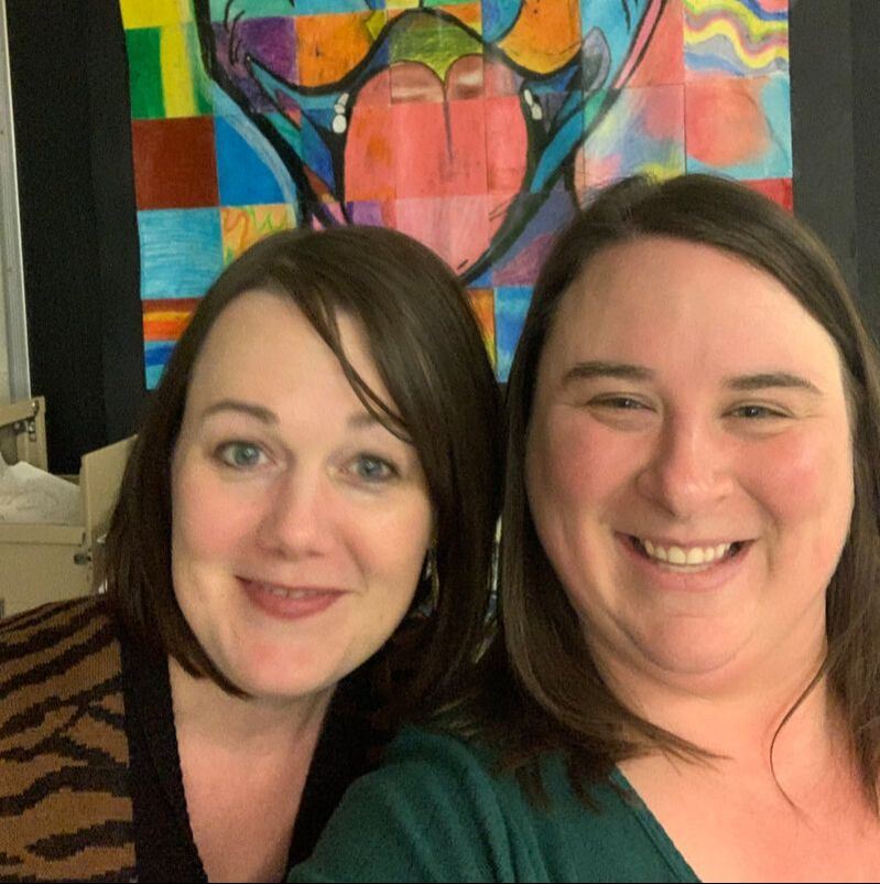 Andrea Cox and Krista Hinkley